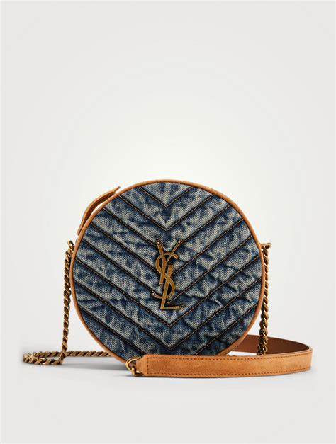 ysl black crossbody sale|ysl denim crossbody.